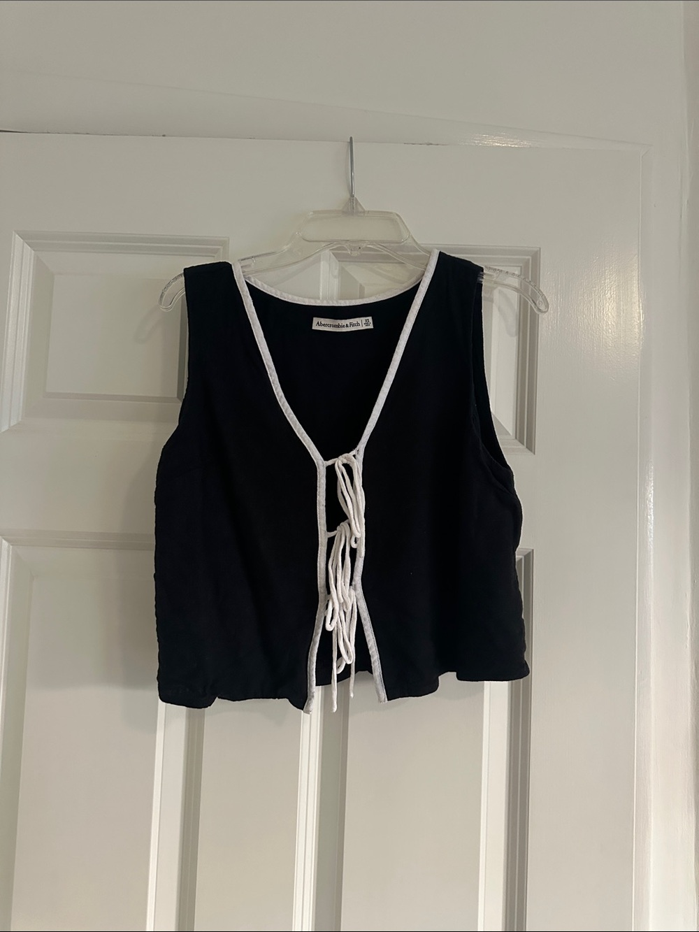 Abercrombie & Fitch Tie-Front Tank